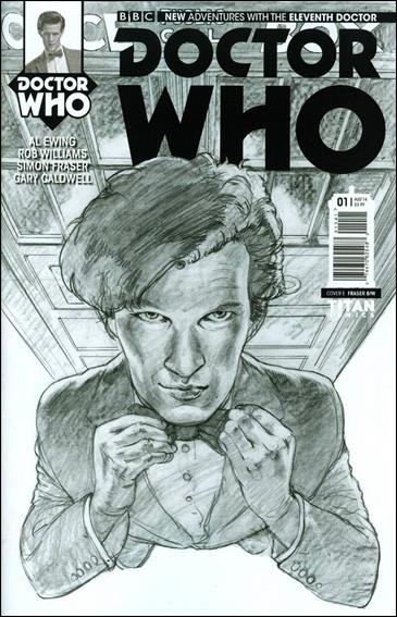 Doctor Who: The Eleventh Doctor issue 1-G Simon Fraser Sketch Cover
