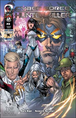 Cyberforce/Hunter-Killer issue 2-D Eric Basaldua Long Beach Comic Con Cover