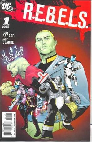 R.E.B.E.L.S. (2009) issue 1-B Andy Clarke 1:10 Cover