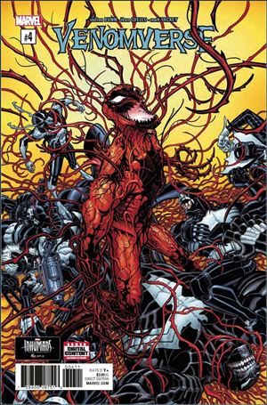 Venomverse issue 4 Nick Bradshaw Cover