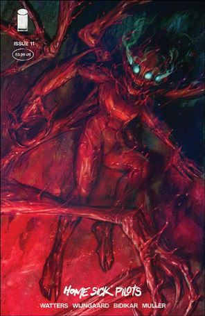 Home Sick Pilots issue 11-B David Romero Cover