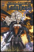 Brian Pulido's Medieval Lady Death: War of the Winds issue 1-D Platinum Foil Cover Polybagged with COA 1/800