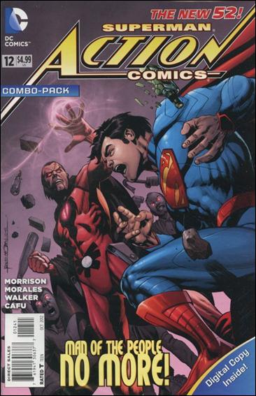 Action Comics (2011) issue 12-B Polybagged Rags Morales Cover Combo Pack