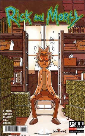 Rick and Morty (2015) issue 19 CJ Cannon Cover