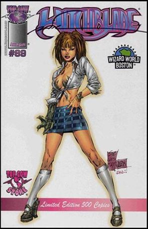 Witchblade (1995) issue 89-F WW Boston Cover (Signed by M. Silvestri) w/ COA
