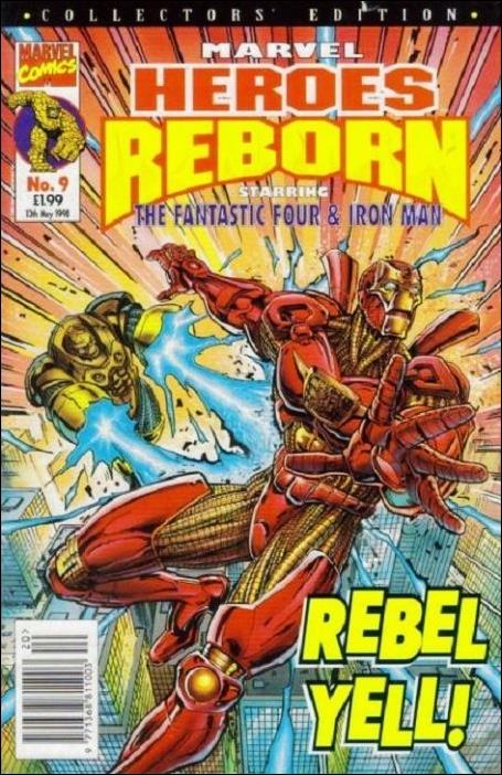 Marvel Heroes Reborn (UK) issue 9 Cardstock Cover