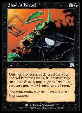 Magic the Gathering: Onslaught (Base Set) card 167 Shade's Breath