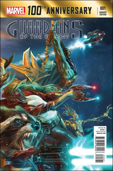 100th Anniversary Special: Guardians of the Galaxy issue 1-B Alexander Lozano Connecting Cover