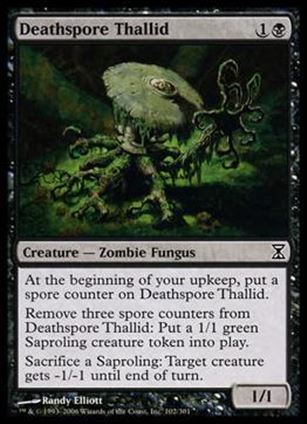 Magic the Gathering: Time Spiral (Base Set) card 102 Deathspore Thallid