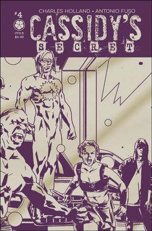 Cassidy's Secret issue 4-B Metallic Ink Cover