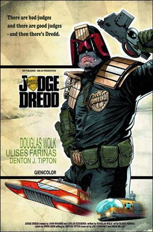 Judge Dredd: Mega-City Two issue 1-C Joe Corroney Subscription Cover