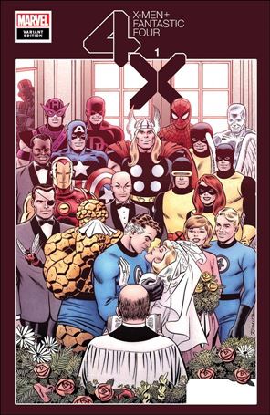 X-Men/Fantastic Four (2020) issue 1-F John Romita Sr. 1:100 Hidden Gem Cover