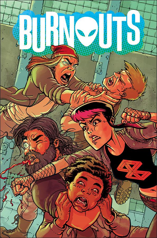 Burnouts issue 5 Chris Burnham Cover