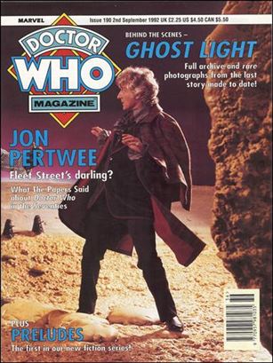 Doctor Who Magazine issue 190