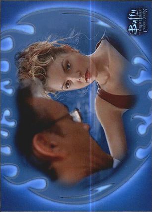 Buffy the Vampire Slayer: Connections (Base Set) card 54 Giles + Glory/Ben: Evil Connection