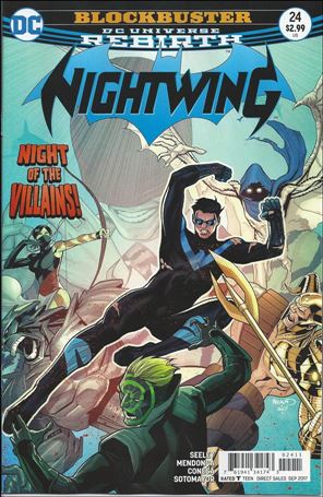 Nightwing (2016) issue 24 Paul Renaud Cover
