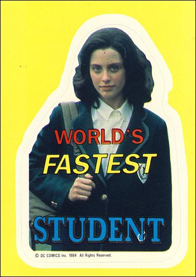 Supergirl (Movie) (Base Set) card 2 World's Fastest Student