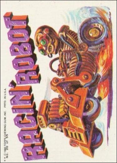 Weird Wheels (Base Set) card 20 Racin' Robot