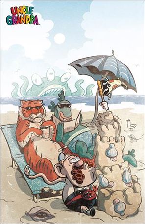 Uncle Grandpa issue 4-C Christine Larsen 1:20 Cover