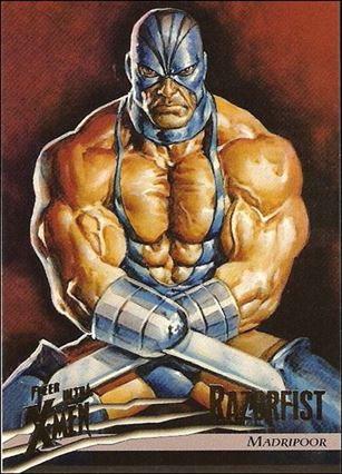 1996 Fleer Ultra X-Men: Wolverine (Base Set) card 49 Razorfist