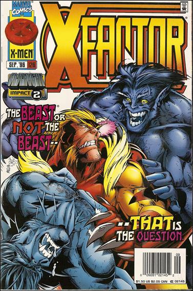 X-Factor (1986) issue 126-B Newsstand Edition / Price Variant