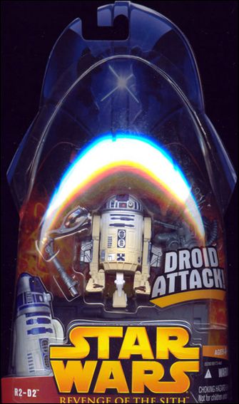 Star Wars: Revenge of the Sith 3 3/4" Basic Action Figures figure 7 R2-D2 (Droid Attack!)