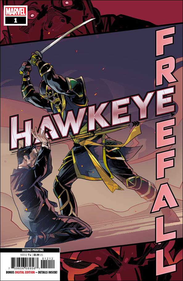 Hawkeye: Freefall issue 1-E Otto Schmidt Cover (2nd Printing)