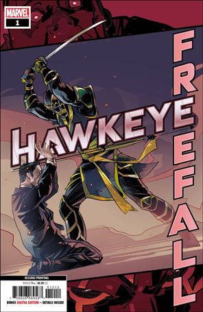 Hawkeye: Freefall issue 1-E Otto Schmidt Cover (2nd Printing)