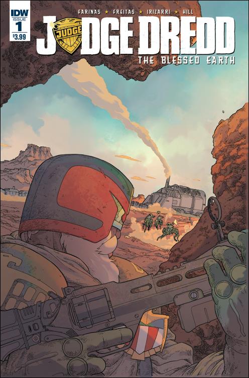 Judge Dredd: The Blessed Earth issue 1 Ulises Farinas Cover