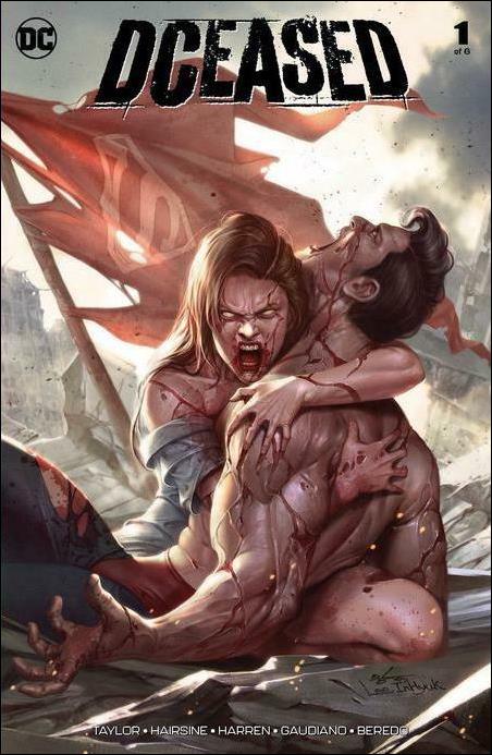 DCeased issue 1-SB InHyuk Lee Midtown Comics Standard Cover