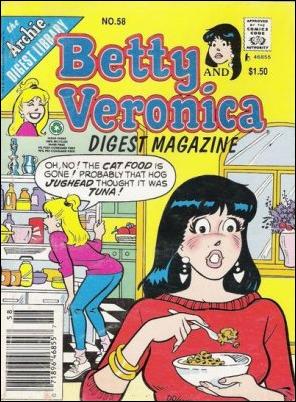 Betty and Veronica Digest Magazine issue 58