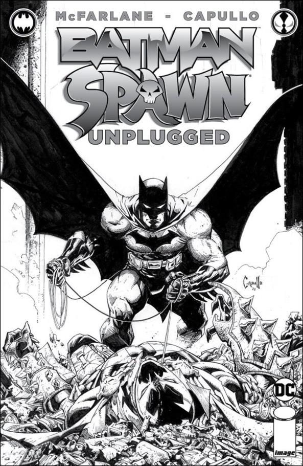 Batman / Spawn: Unplugged issue 1 Greg Capullo & Todd McFarlane Cover