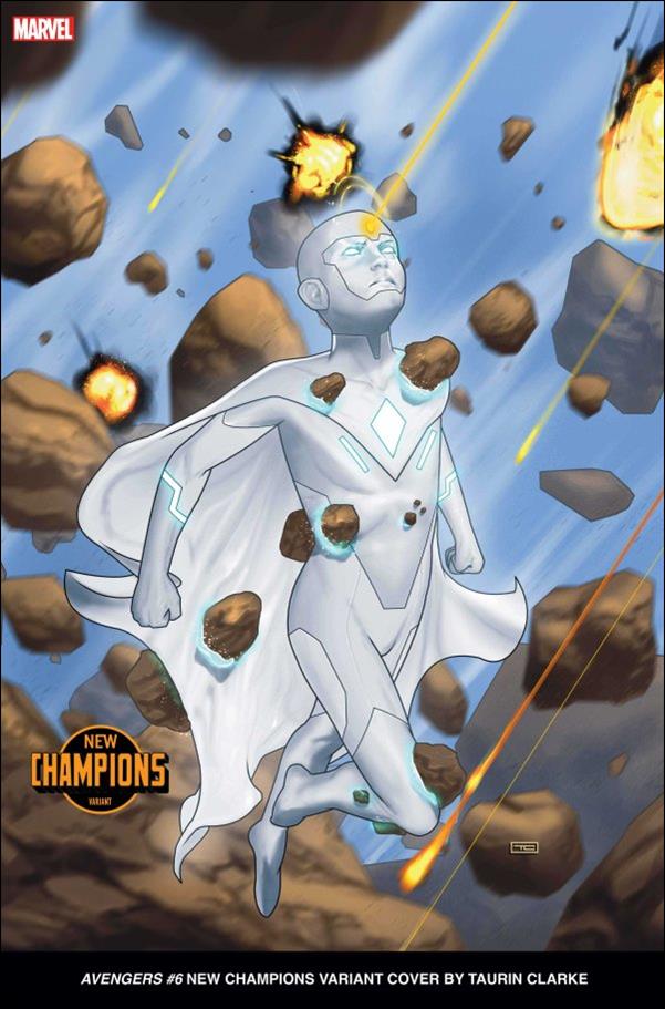 Avengers (2023) issue 6-B Taurin Clarke New Champions Cover