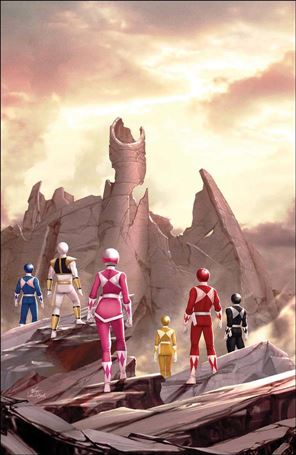 Mighty Morphin issue 18-C InHyuk Lee 1:10 Virgin Cover