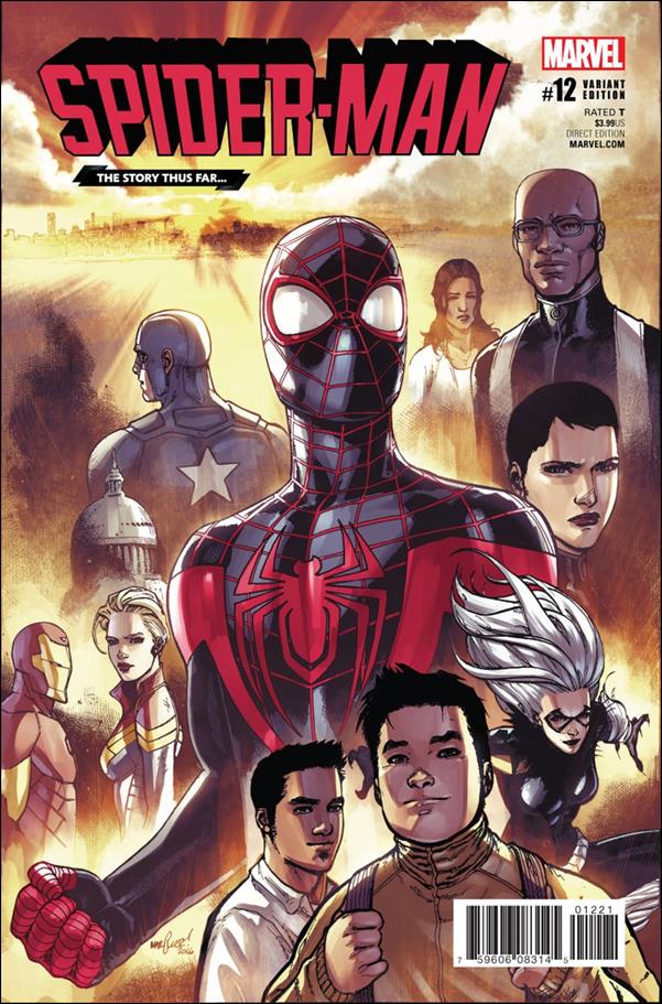 Spider-Man (2016) issue 12-D The Story Thus Far... Cover