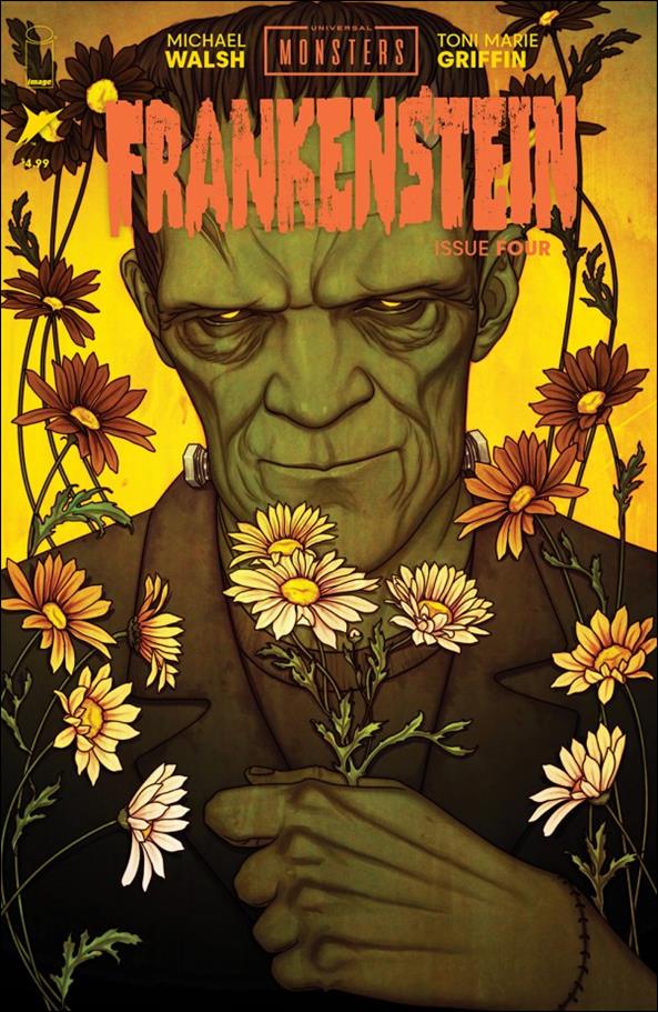 Universal Monsters: Frankenstein (2024) issue 4-B Jenny Frison Cover