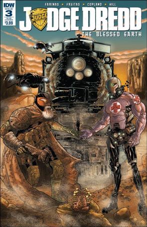 Judge Dredd: The Blessed Earth issue 3-B Valentin Ramon Subscription Cover