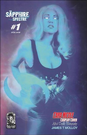 Sapphire Spectre issue 1-I Cara Nicole Cosplay Special Edition Cover