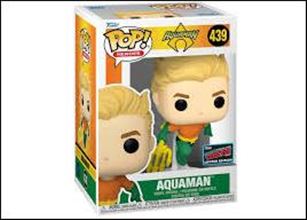 POP! Heroes figure 439-B Aquaman (2022 NYCC Exclusive)