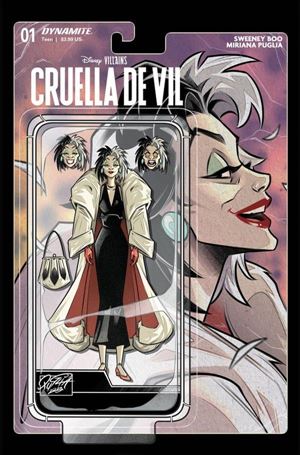 Disney Villains: Cruella De Vil issue 1-D Miriana Puglia Cover