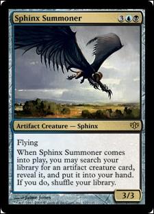 Magic the Gathering: Conflux (Base Set) card 127 Sphinx Summoner