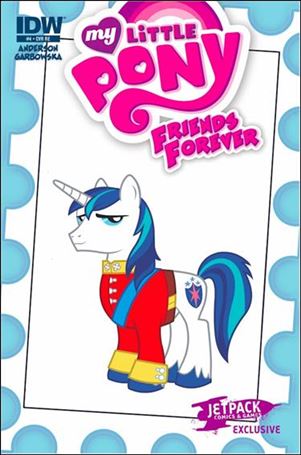 My Little Pony: Friends Forever issue 4-G Jetpack Comics Shining Armor Cover