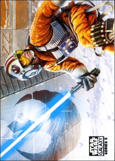 Star Wars Galaxy: Series 5 (Base Set) card 70 Luke Skywalker