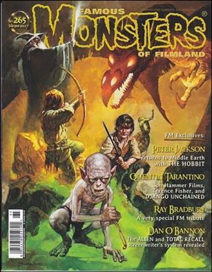 Famous Monsters of Filmland issue 265-B The Hobbit Newsstand Cover