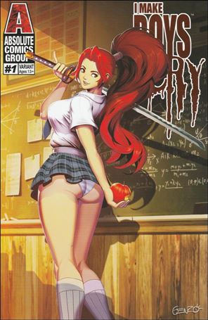 I Make Boys Cry issue 1-D Genzoman Bird City Comics Foil Cover