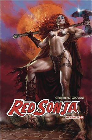Red Sonja (2023) issue 14 Lucio Parrillo Cardstock Cover