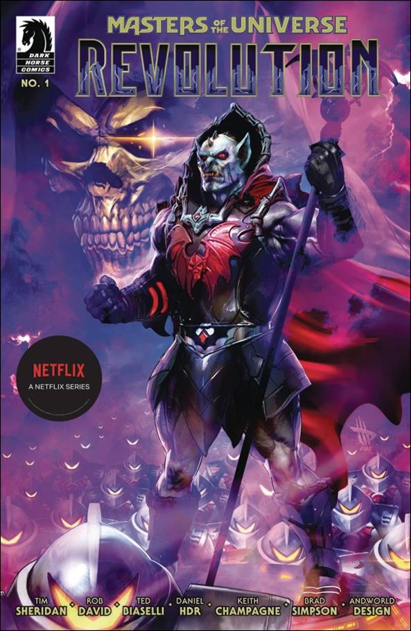 Masters of the Universe: Revolution issue 1 Dave Wilkins Cover