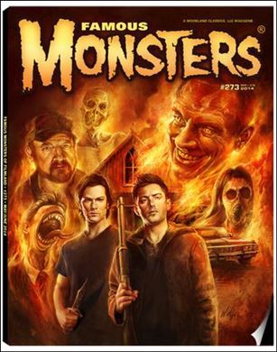 Famous Monsters of Filmland issue 273-B Supernatural Newsstand Cover