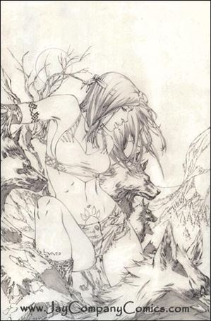 Patricia Briggs' Mercy Thompson: Homecoming issue 1-C Jay Company e.Bas Sketch Cover 1/100