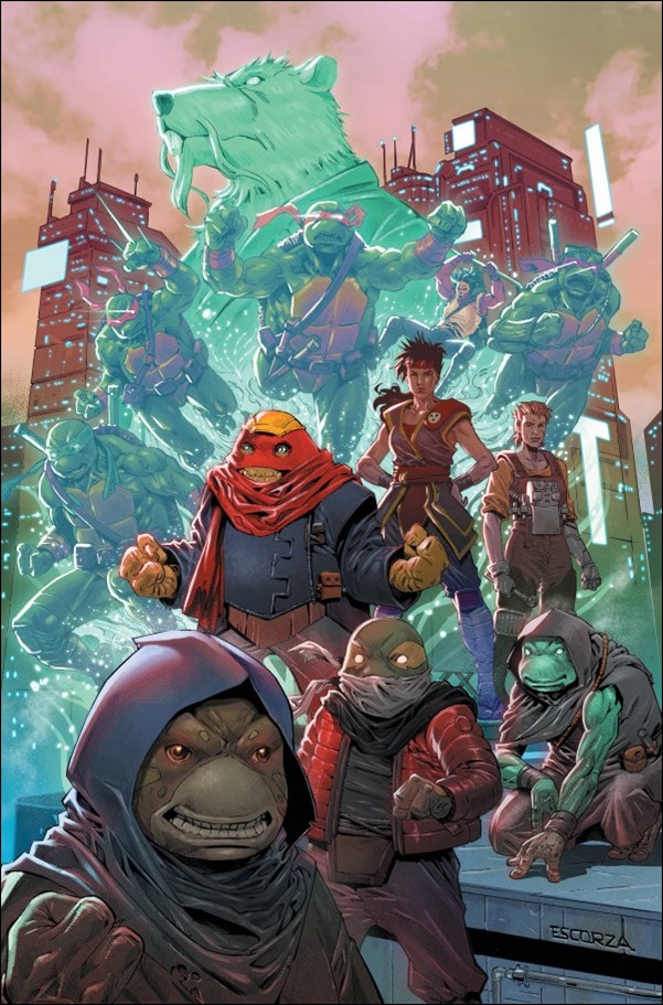 Teenage Mutant Ninja Turtles: The Last Ronin - Lost Day Special issue 1-F Eau & Isaac Escorza Virgin 1:100 Cover